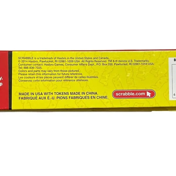 Scrabble Junior Game 2014 Hasbro COMPLETE - Picture 3 of 10